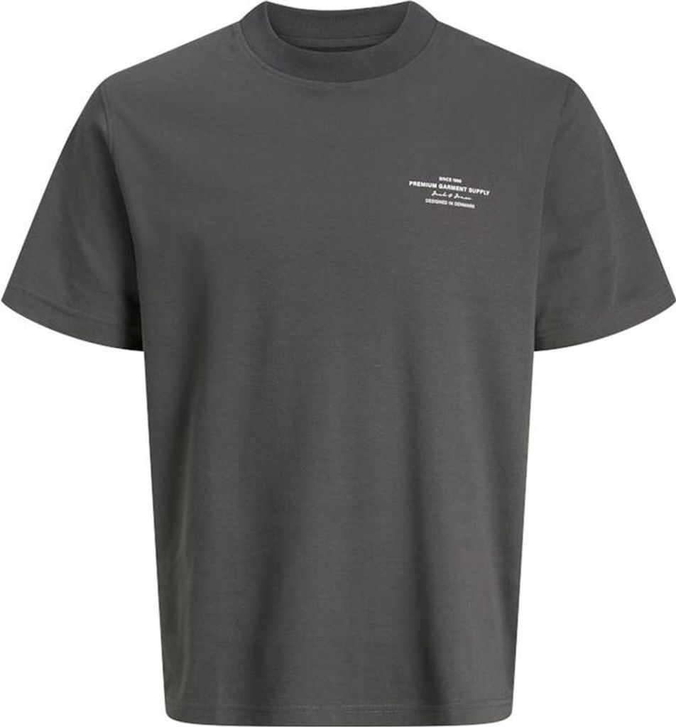 Jack & Jones Chad Branding Kurzarm-t-shirt Grau L Mann Grau L