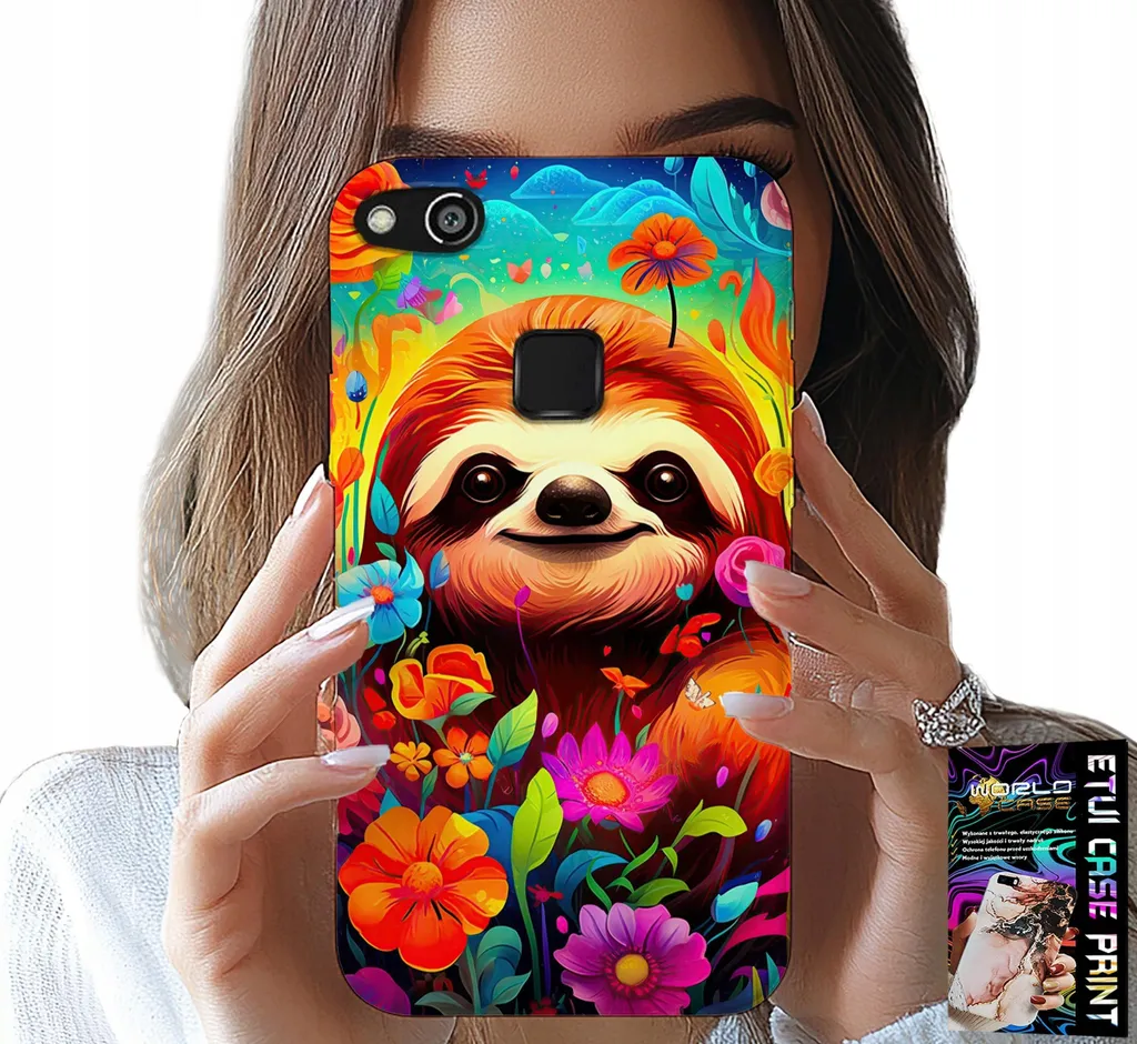 Custodia Protettiva Huawei P10 Lite Koala + Vetro Temperato Antigraffio