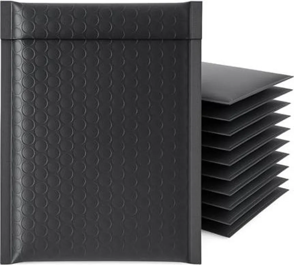 Pochette d'Expédition Rembourrée en Métal Graphite 27 x 36 cm (100 ex)