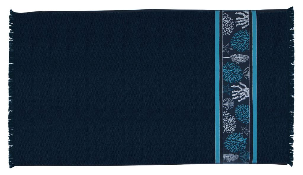 Strandhandtuch Ibiza Blau Produktbild 