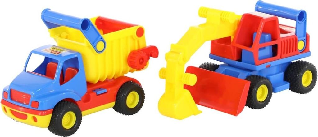 Polesie Auto ConsTruck sklápěčka + bager Obrázok produktu 3