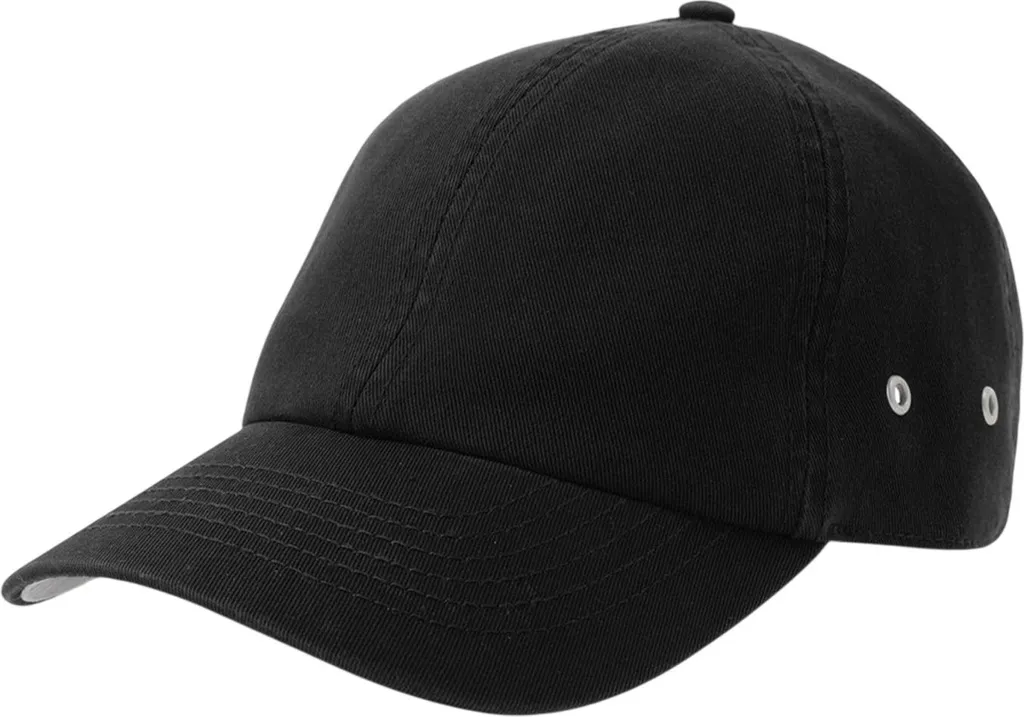Berretto Atlantis Action-S Nero | Cappello Unisex Cotone Riciclato
