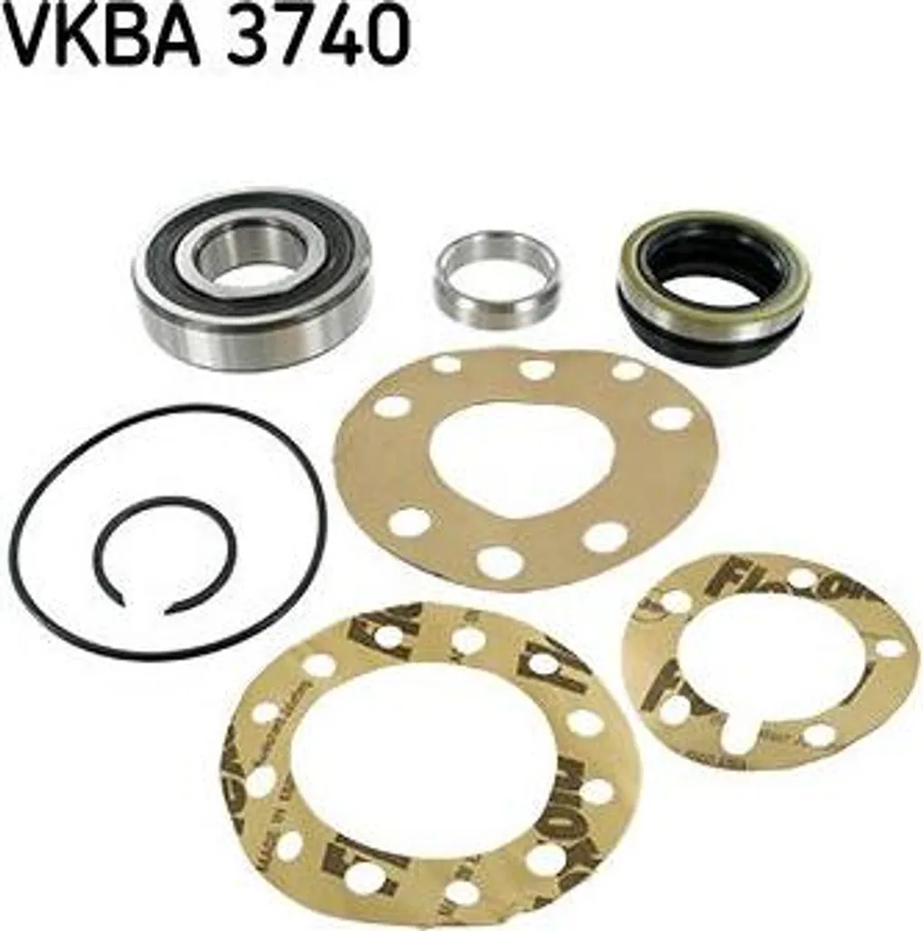 Roulement roue SKF VKBA 3740 : stop aux bruits et vibrations sur Hiace