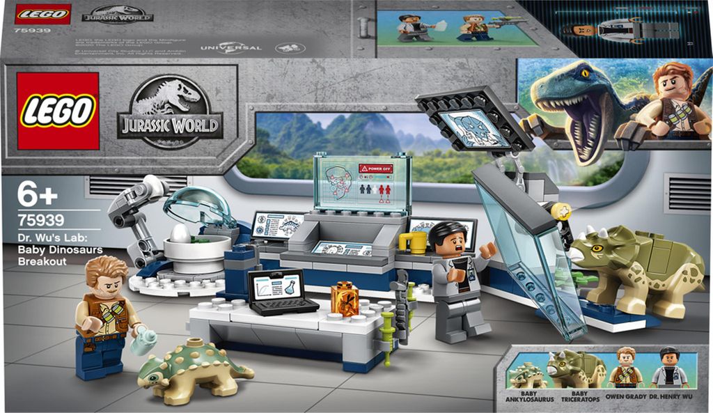 LEGO Jurassic World Baby Dinosaur Breakout Toy, Zestaw do Zdjęcie produktu 