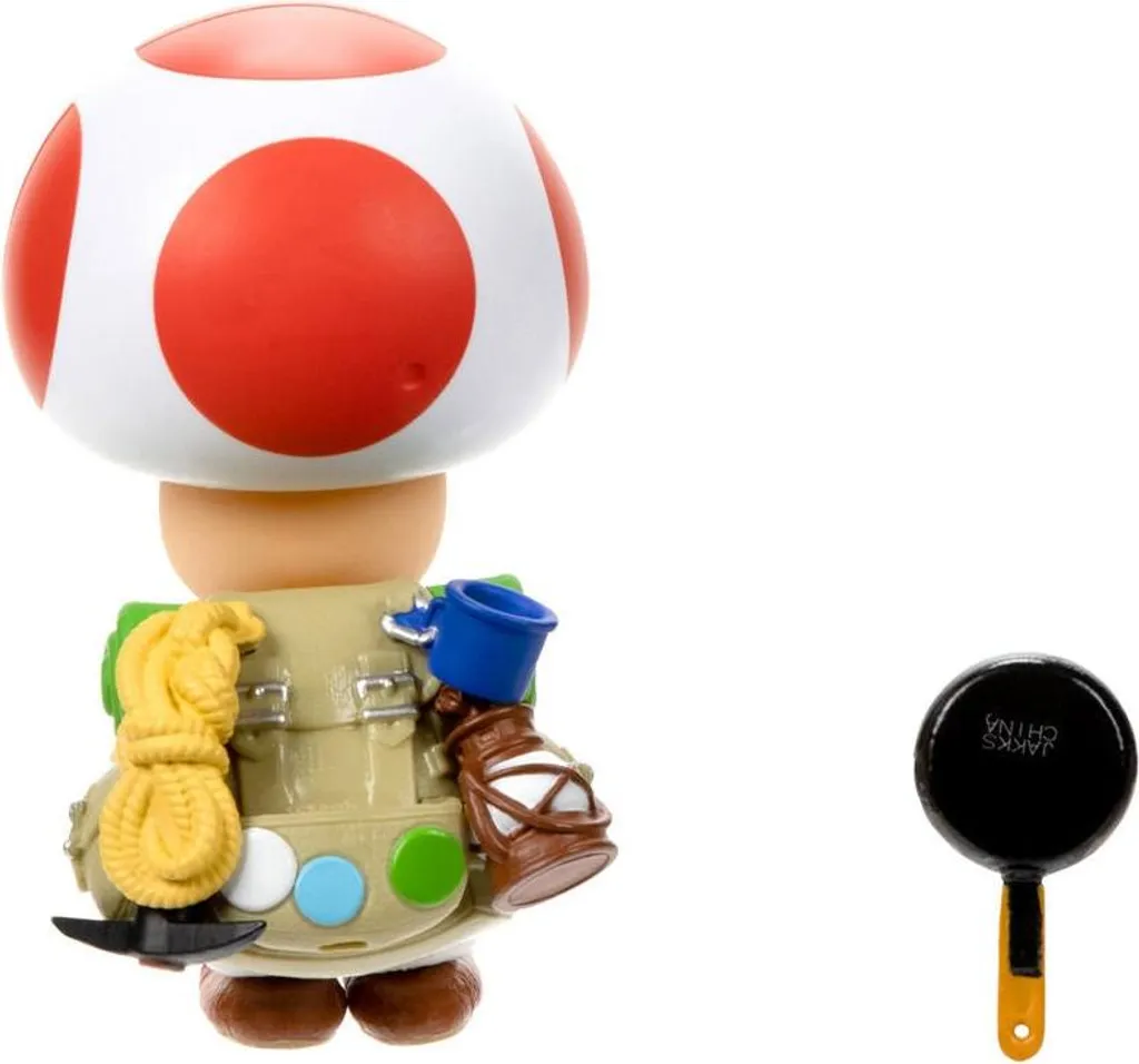 Toad Figurine Super Mario 13cm en PVC Résistant - Détails Authentiques - 3