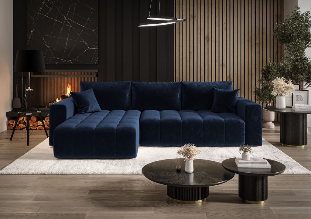 FurMeb24 ECKSOFA Gabo-L form mit Schlaffunktion und Produktbild 