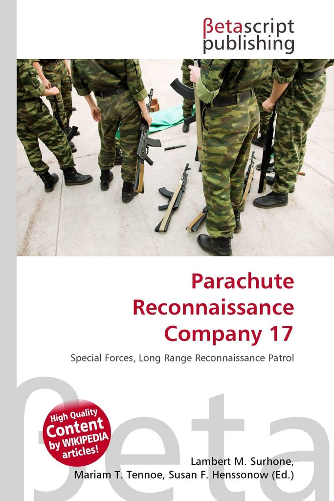 Parachute Reconnaissance Company 17