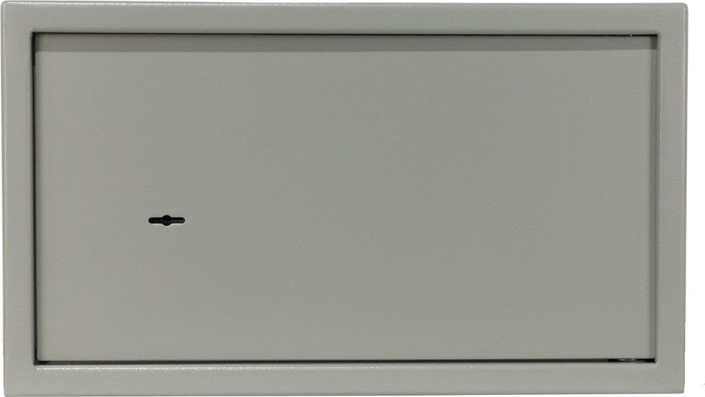 Möbeltresor Safe Tresor Geldschrank Wandtresor Wandsafe Schlüssel Wertsachen XXL - S5 silber