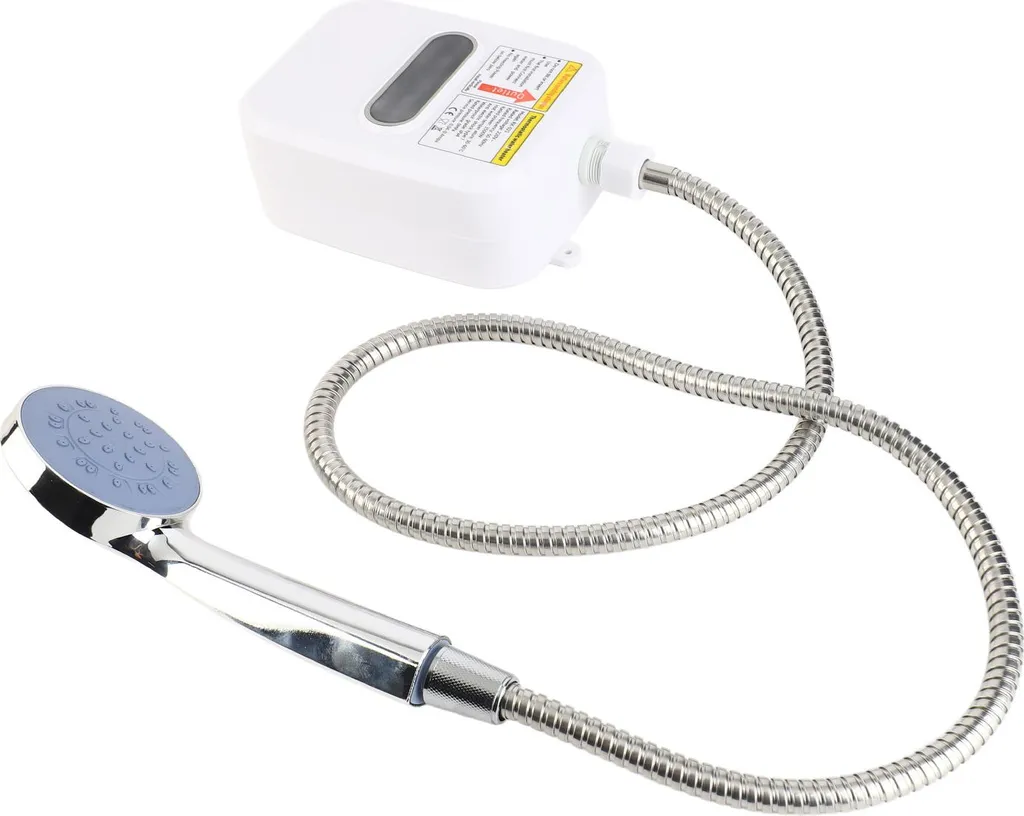 Mini chauffe-eau instantané pour cuisine et douche kit complet LCD