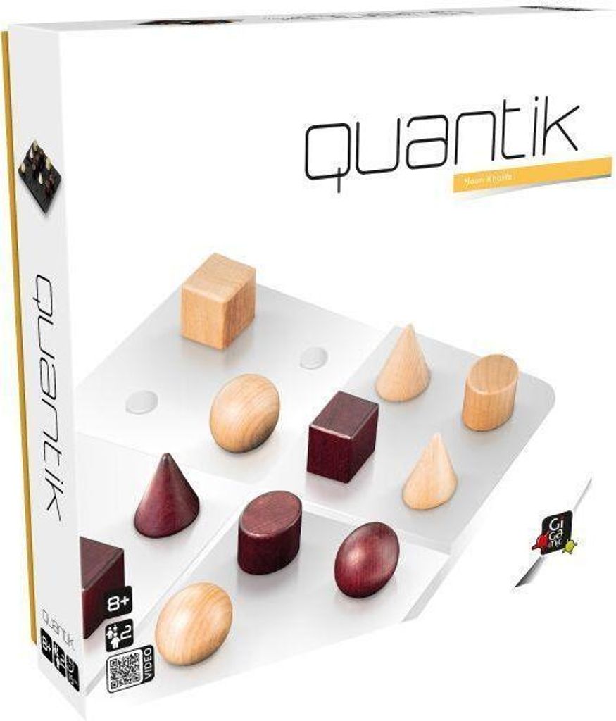 Quantik – Abstraktes Strategiespiel für 2 Spieler ab 8 Jahren