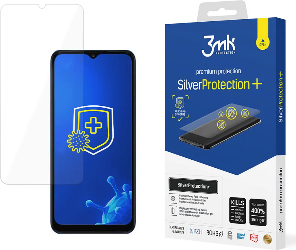 Protezione 3Mk Silver Protection+ per Samsung A03 Core - Anti-urto 400%