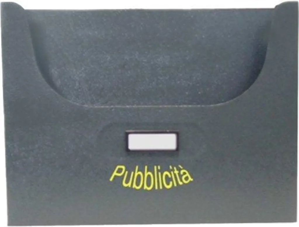 Panneau publicitaire 340 x 50 x 260 mm - Chevalet Anthracite compact