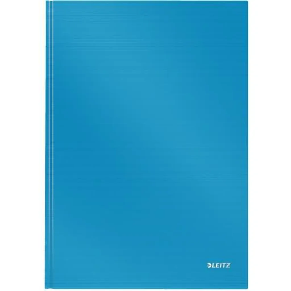 Taccuino A4 Leitz Solid Azzurro | 80 Fogli a Righe per Ufficio Business - 1