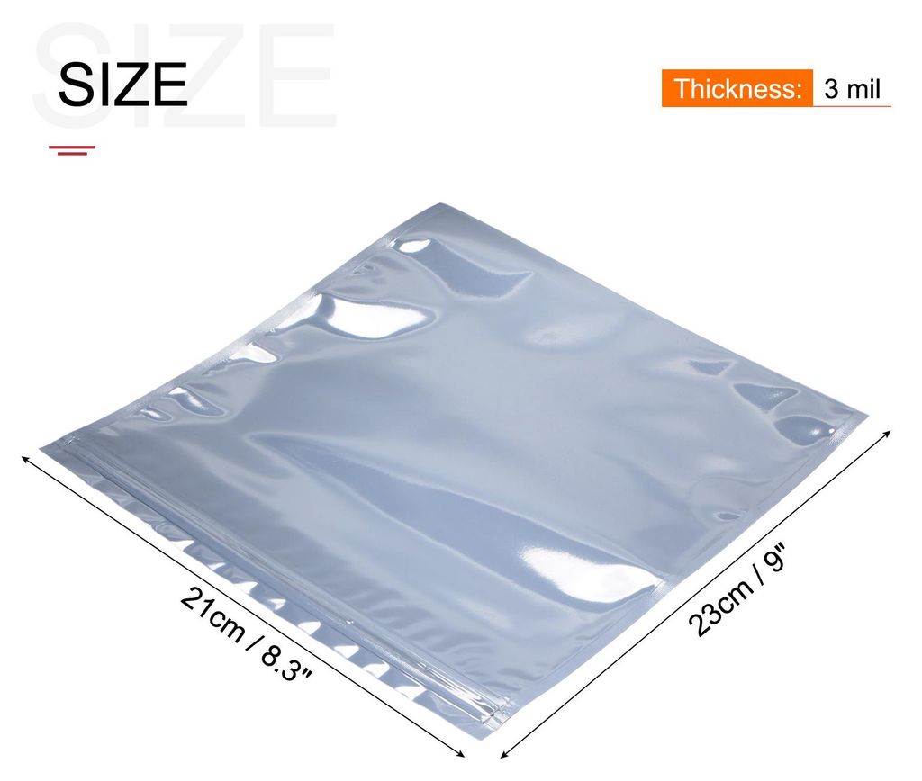 20Stk Antistatische Taschen Abschirmbeutel 8,3x9inch(21x23cm) offen Spitze mit Etiketten fš¹r Festplatte HDD SSD