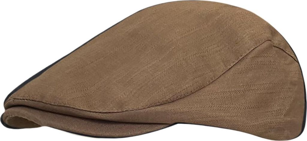 Vintage-Schiebermütze aus Baumwolle für Herren, Gatsby-Stil, Irische Schiebermütze, Verstellbar, Atmungsaktiv, Jagdmütze, Sonnenmütze, Sommerhut