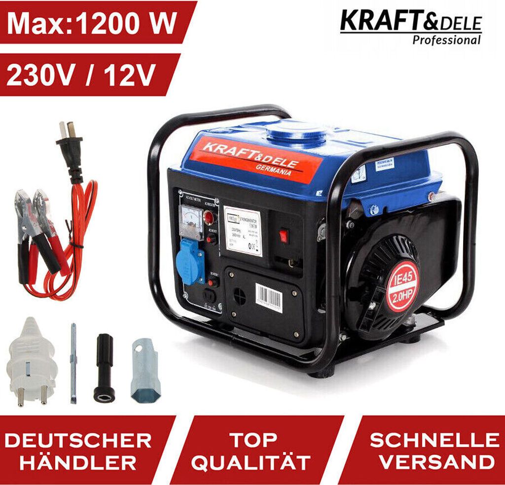 Kraft&Dele elektrocentrála 1200 W 12/230 V KD109N - akce Obrázok produktu 