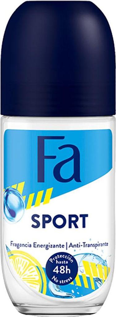 Fa Deo Roll-on 50 ml für Männer, Sport, Dry Citrus Green Produktbild 