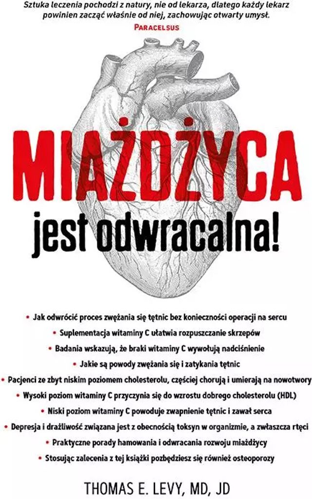 Miażdżyca jest odwracalna! - Thomas E. Levy (Buch auf Polnisch)