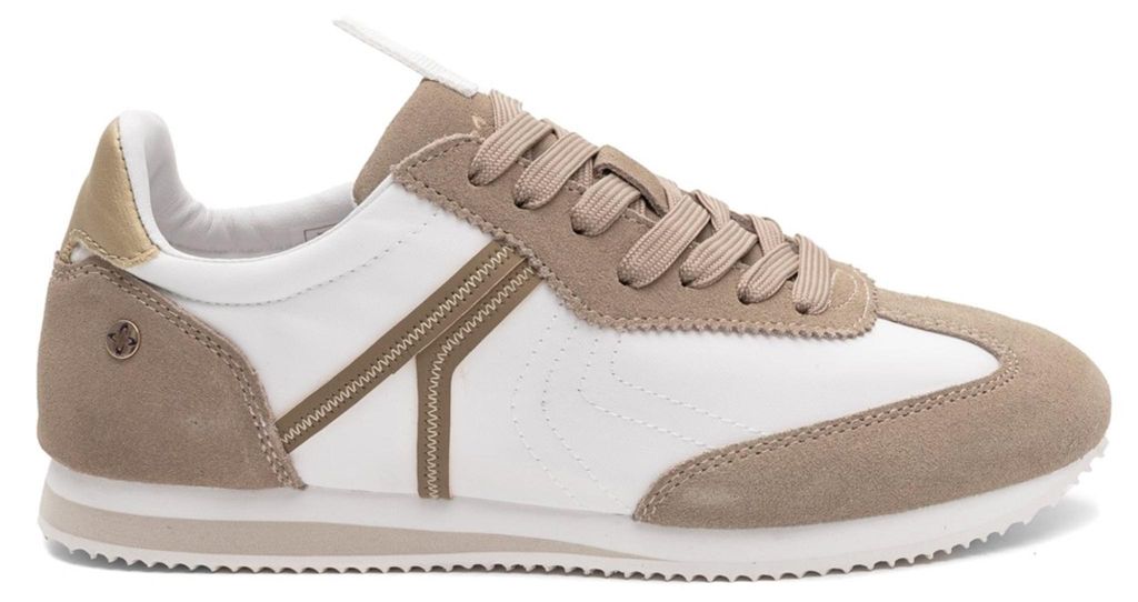 Damen Halbschuhe Modellnummer M735504007 aus Naturleder in Beige
