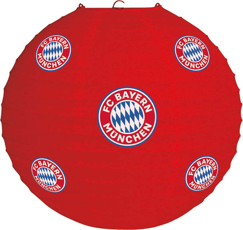 Lanterna di carta FC Bayern Monaco 20 cm Immagine del prodotto 