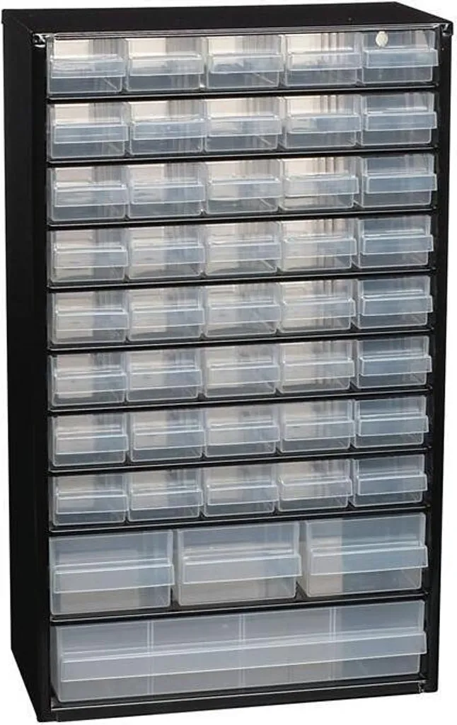 Cassettiera Portaminuteria Metallo 44 Cassetti Professionale 306x150x510mm