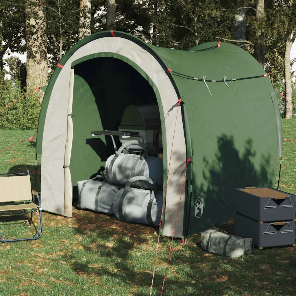 Tente de Stockage Imperméable Verte - Abri de Protection Polyvalent - 3
