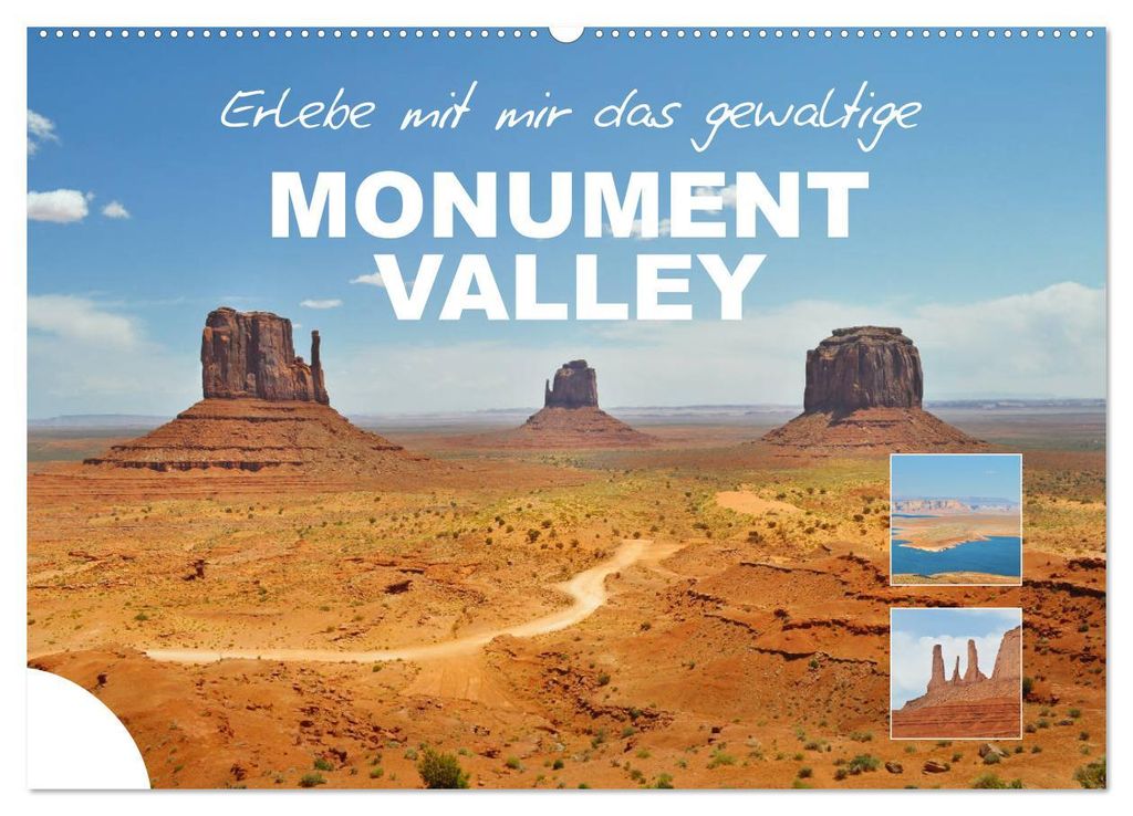 Erlebe mit mir das gewaltige Monument Valley (Wandkalender 2027 DIN A2 quer), CALVENDO Monatskalender