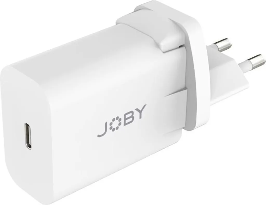 Chargeur rapide USB-C PD 20W compact avec protection thermique