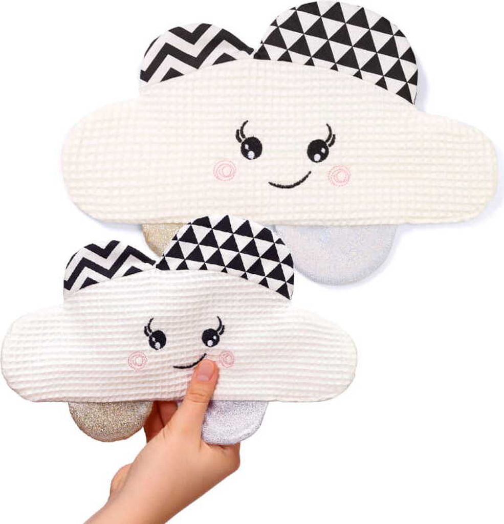 Babyono Sensory Hugger Blinky Cloud Blink & Smile 0m+