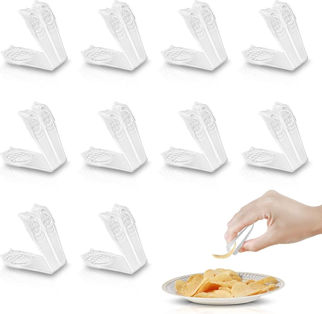 Vingertangen und Mini-Pinzette Set - Küchenaccessoires - 10 Stück