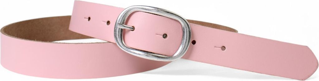 FRONHOFER Damen Ledergürtel ca. 2,7 cm mit ovaler Gürtelschnalle echt Leder