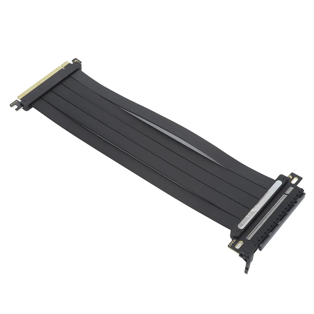 Câble Riser PCIe 4.0 x16 Anti-Interférences - Réparez les Chutes de FPS GPU - 4