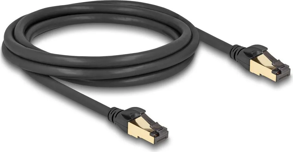 Câble ethernet RJ45 Cat 6A double blindage S/FTP Cat7 haute vitesse Delock