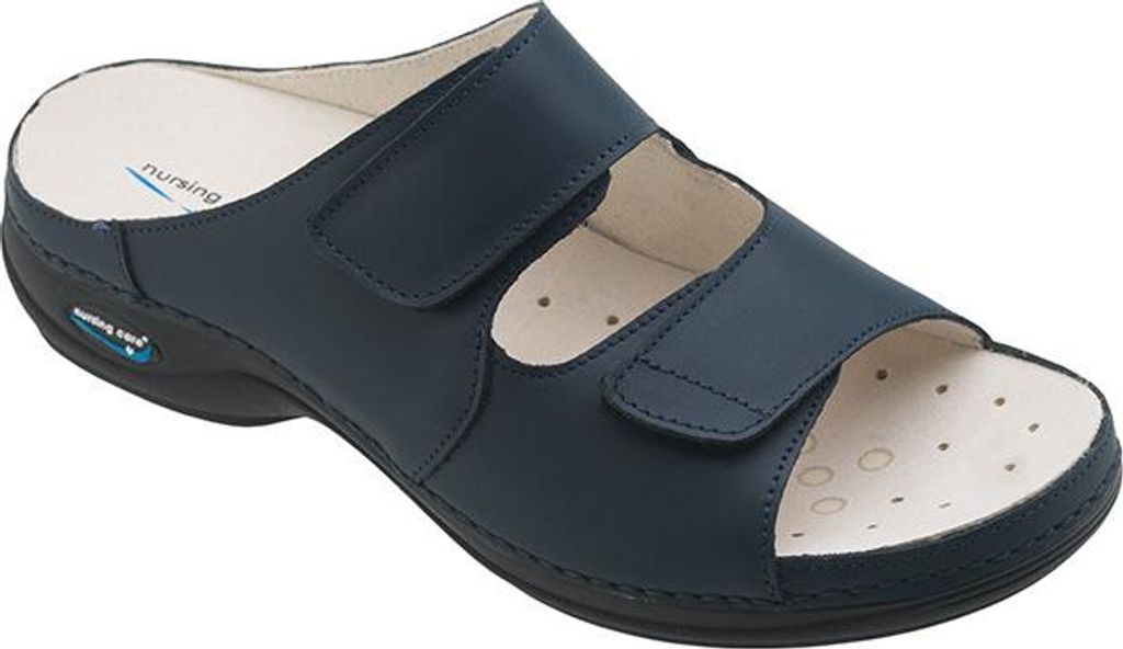 Pantofole da donna VIENA WG803 lavabili, blu scuro, taglia Immagine del prodotto 