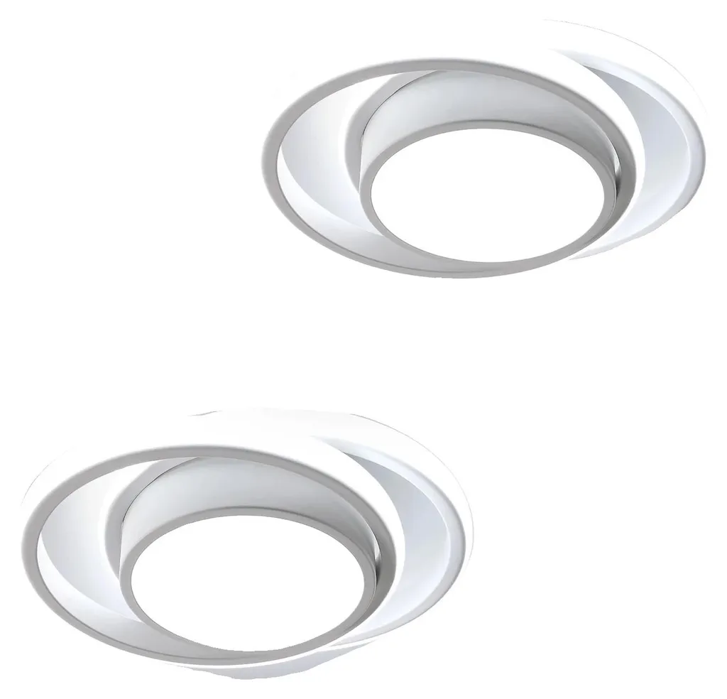 Plafonnier LED design moderne A0035 idéal pour bureau ou cuisine claire