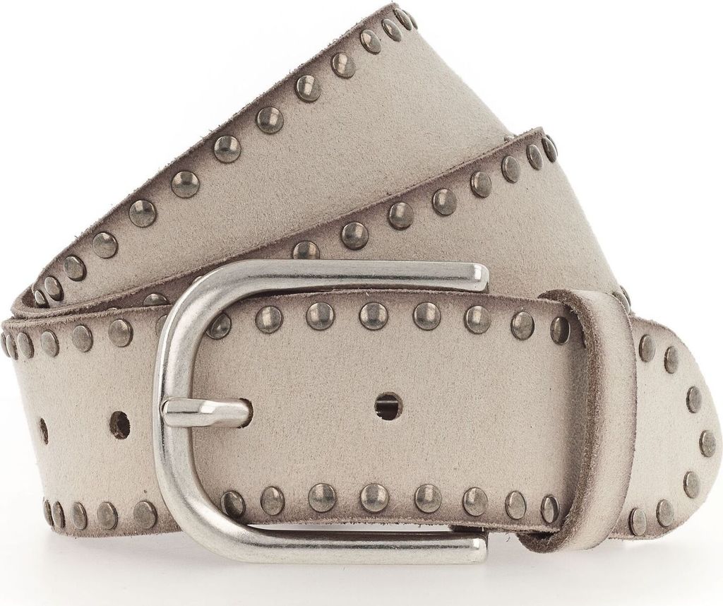 Vanzetti Leder Gürtel 40mm Leather Belt W100 Dark Vanilla creme