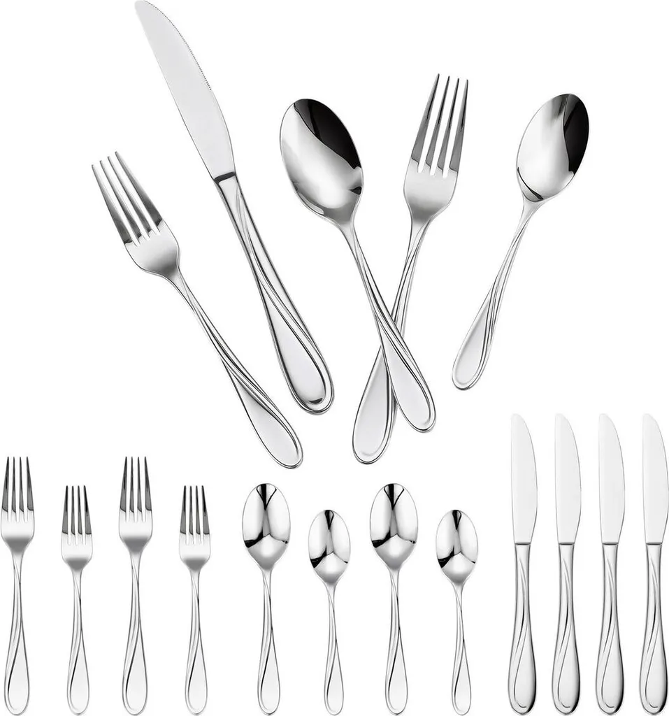 Set di Posate 30 Pezzi Acciaio Inox per 6 Persone | Qualità Professionale