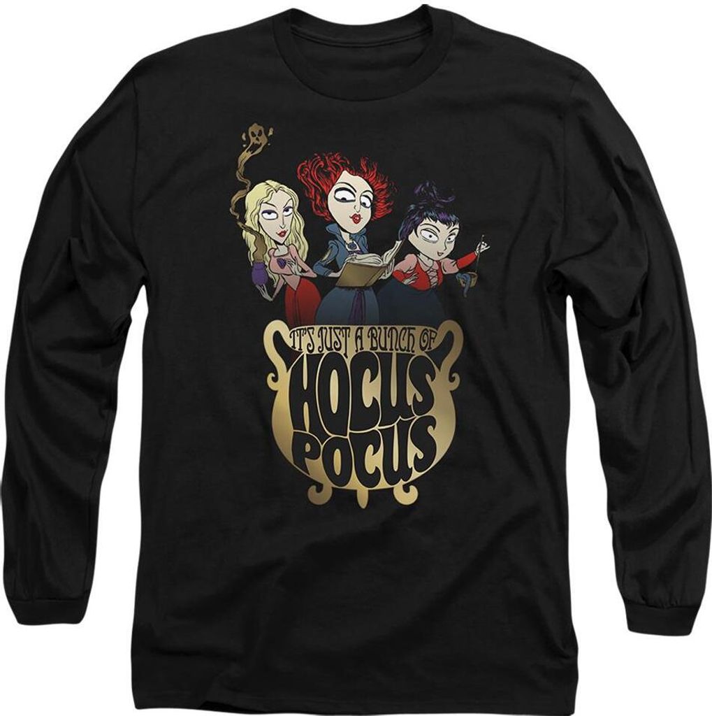 Hocus Pocus - "Cooking Up A Potion" T-Shirt für Herren/Damen Uni TV14185 (L) (Schwarz)