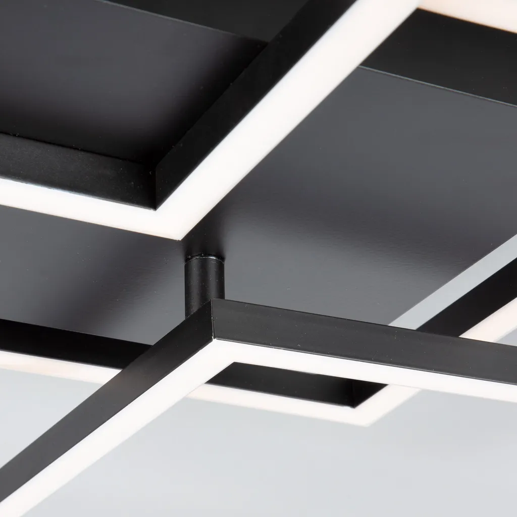 Lampada Soffitto LED Briloner 30W Nero Dimmerabile: Luce Su Misura - 5
