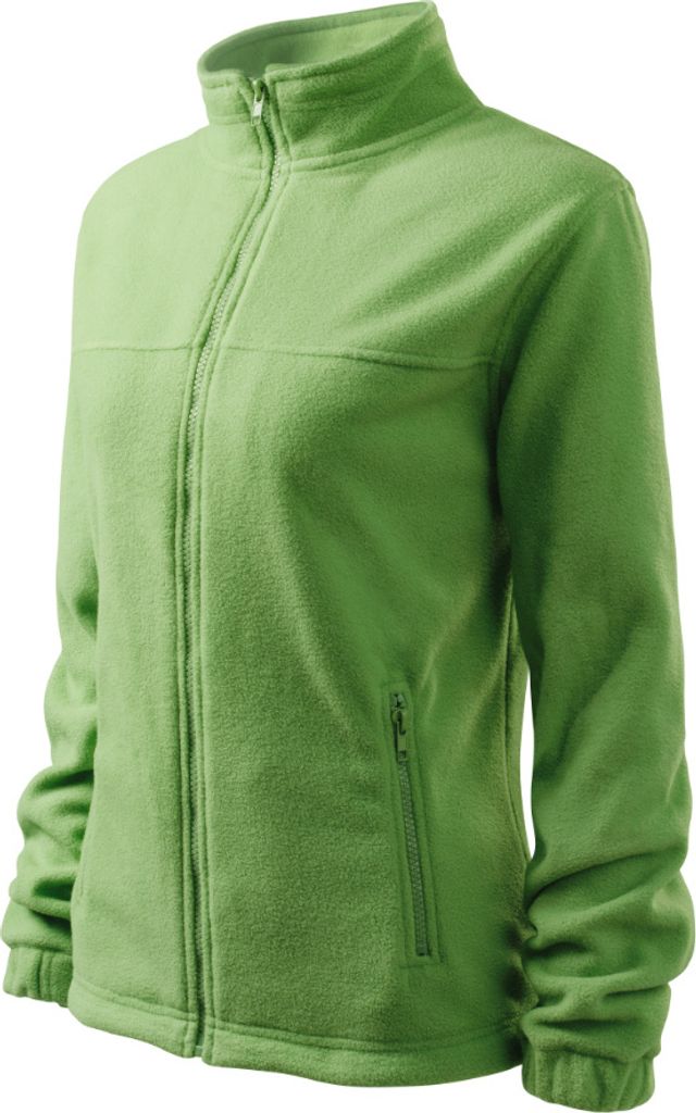 Damen Polar Jacke Fleecejacke Polarfleecejacke Pulli Schwarz Pullover Polar-Pulli Warme S Erbsengrün
