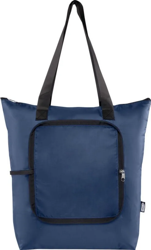 Borsa frigo "EcoFold", rPET (polietilene tereftalato riciclato), 15l PF4711 (taglia unica) (blu marino)