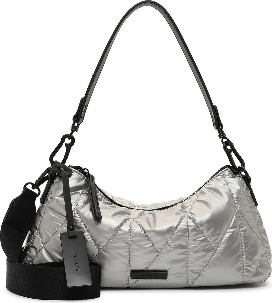 Suri Frey SFY Ely Hobo Bag Silver | Borsa a Tracolla Grigio Talpa Vegan