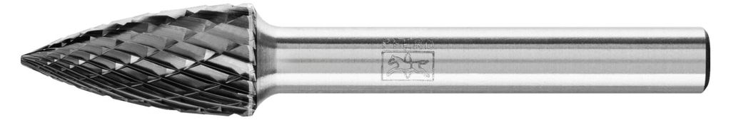 PFERD TOOLS Hartmetall Hochleistungsfrässtift Spitzbogen SPG Ø 10x20mm Schaft-Ø 6 mm Z3P HICOAT universal