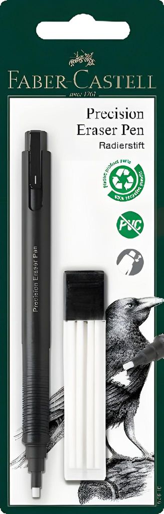 FABER-CASTELL Radierstift Precision Eraser Pen + Refill Image du produit 