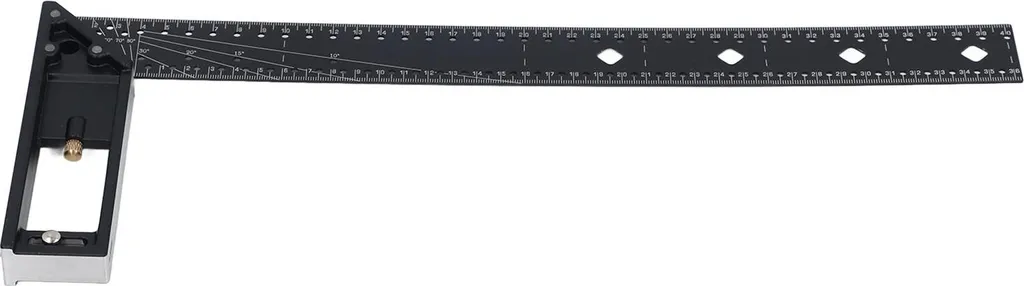 Outil de traçage bois : règle angles multiples 40 cm pour menuiserie - 6
