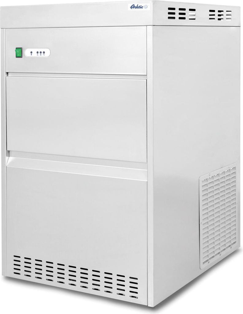 Arktic Eisbereiter für 85kg/24h in Flockenform mit 230V aus Edelstahl
