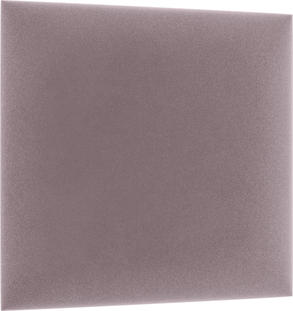 8x sossai Toppa - Wandpaneel gepolstert, Quadrat 30 x 30 cm, Rosa