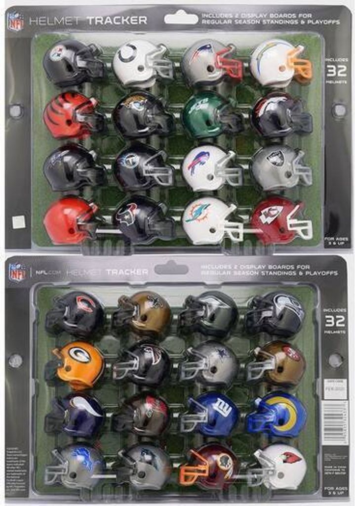 Sada fotbalových přileb Riddell NFL 32-Teams Micro Replica Obrázek produktu 