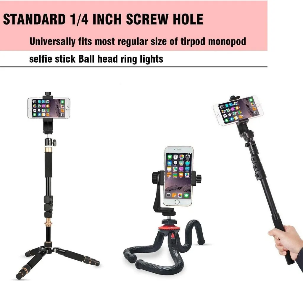 Support Téléphone Portable pour Streaming Vidéo et Vlogging Pack 2 - 4