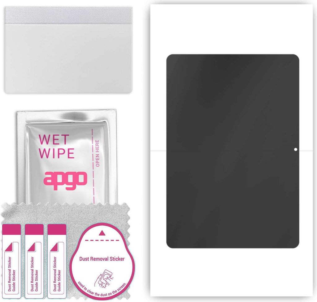 apgo Hydrogel Blickschutzfolie, Matt, kompatibel mit Umidigi G3 Tab, Privacy Displayschutzfolie, Schutzfolie mit Positionierhilfe, Anti-Spy, kratzf...